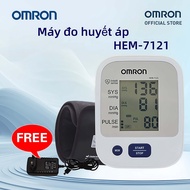 Máy Đo Huyết Áp OMRON HEM-7121(Có Sạc Điện) BH 5 Năm Tự Động Đo Cho Kết Quả Nhanh Chóng Chính Xác