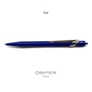 = Small Collection Swiss Kada Caran d'Ache Classic 849 Ball Pen (Sapphire Blue)
