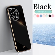For Oneplus 11 5G 11R 10T 10 Pro Oneplus11 1 + 11 Luxury 6D Gold Plating Casing Soft Silicone TPU Shockproof Phone Case Camera Protect Back Cover