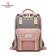 Macaroon Backpack for Women Doughnut Travel Backpack 16 inch Laptop Backpack Waterproof School Bag