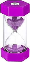 Sand Timer 1 Minute Hourglass Timer, Colorful Sand Watch 1 Minute, Small Purple Sand Clock one Minut