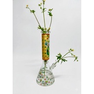 (420 Decoration) 14Inch:-35CM Glass Water Pipe/Bong For Home Decoration