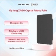 ZAGG Crystal Palace Folio Case for iPad Air/ iPad Pro 13 inch 2024