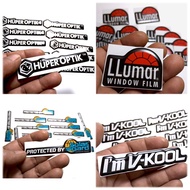 Stiker Kaca Film Mobil Sticker Vkool / Huper Optik / Solar Guard dll