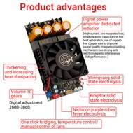 TPA3255 Amplifier Class D Stereo BTL Bridge Hifi HD Sound High Power Amplifier 600W Original ZK-3002