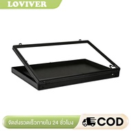Card Display Case Aluminum Alloy Easy to Carry Clear View Large Capacity Lockable Trading Card Displ