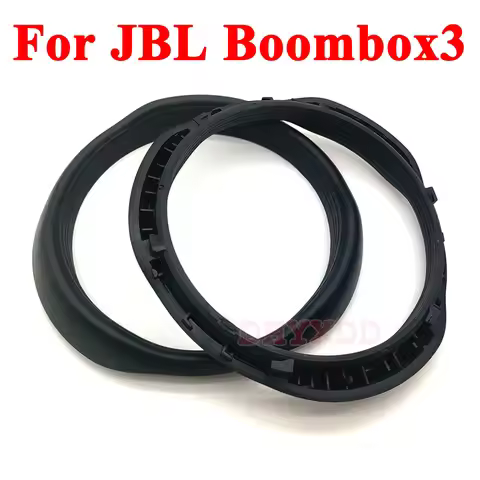 1 pair Soft Frame Protect Border For JBL Boombox 3 Boombox3 Bass Radiator Decorative Ring Black Gree