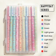 Korean Cute Character Gel Pen Box 10 In 1 10 Colors