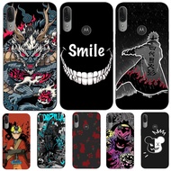 For Motorola Moto E6 PLUS Case Cover Phone Case Moto E6 PLUS Case Protective Soft Silicone Black Tpu
