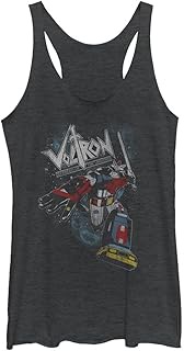 Voltron: Defender of The Universe Car Attack Women's Racerback Tank Top