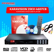 Pensonic Karavision 25KV-4607CB Technology Compatible With DVD/MP3/VCD/CD/CD-R/RW/Picture CD/MPEG4