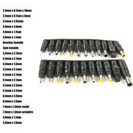 8/10/23PCS DC Power Adapter Connector Kit Male To Female 5.5x2.1mm Universal Jack Socket DC To Mirco