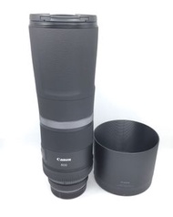 行過保 Canon RF 800mm F11 連原廠遮光罩