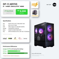 IDEALTECH DP-V ABYSS Gaming PC Package with NVIDIA RTX4080 SUPER 16GB (Intel I5-14400F / 16GB RAM / 512GB NVME M.2 SSD )