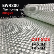 FIBERGLASS WOVEN ROVING MAT EWR800 (800GSM) KAIN FIBER TIKAR