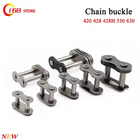 Hot Motorcycle Chain Buckle DID 420 428 530 630 428 Thickened Chain Buckle Chain Lock Chain Joint Ch