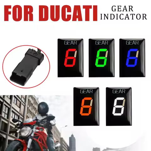 For Ducati Monster 696 821 Scrambler 400 800 1000 1100 Desmosedici RR Streetfighter Motorcycle Gear