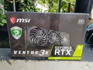 MSI Nvidia Geforce RTX 3070 Ventus 3x 8GB GDDR6 Non LHR Triple Fan
