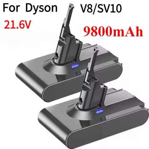 For Dyson V8 9800mAh 21.6V Battery Absolute Fluffy/Animal Li-ion Vacuum Cleaner Rechargeable Battery