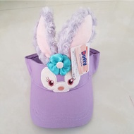 Adult purple bunny hat golf hat