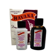 Havana Hair Dye Black Coloring Pewarna Rambut Hitam 14ml x 2btl