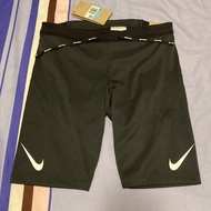 🌟有現貨,唔洗再問有冇🌟全新🌟 Nike 男裝 sz M dri fit ADV Running 跑步競速緊身Tight褲 運動跑褲shorts  黑色 ⚫️ Aeroswift dry fit Gy