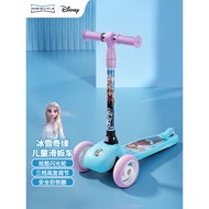 Mesca x Disney Children Scooter Beginner 2-3-6 Years Old Scooter Foldable Scooter Girl Car