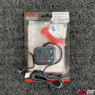 KOSO Voltmeter + Temperatur + Port USB + BRACKET 3 in 1 100% ORIGINAL