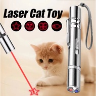 Laser Pet Cat Toy 3 in 1 USB Rechargeable Cat Laser Pointer Pen Creative Sight Pointer Laser Pen Mai