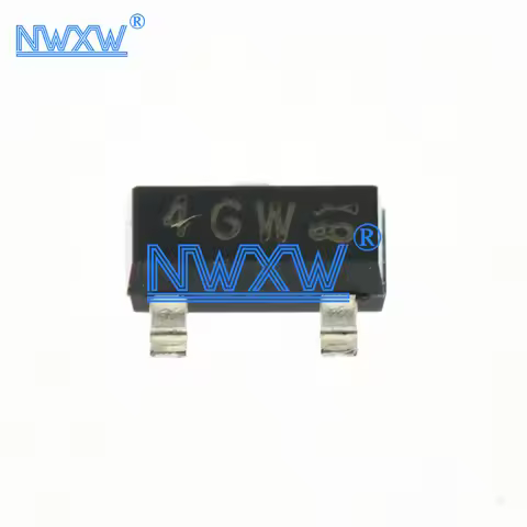 BC860C BC860C silk screen 4GW 4G * transistor PNP transistor 45V 100mA SOT-23