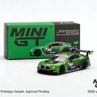 Ready Stock 1: 64 MINIGT #238 Bentley Bentley Bentley GT3 #7 2020 Liqui-Moly Champion Car Model
