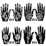 Sticker inai / Sticker Henna / Henna Stencil / Mehndi Stencil NEW DESIGN