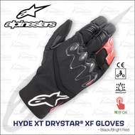 [Papa Knight] Alpinestars HYDE XT DRYSTAR XF Knight Gloves-Black Red (A Star Waterproof