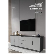 Light Luxury TV Cabinet Living Room Home Small Apartment Modern Simple High Wall Cabinet Floor Cabinet TV Stand Combination