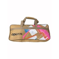 Apacs REC-D725-SF Sand/Aster Pink badminton bag (100% ORI)