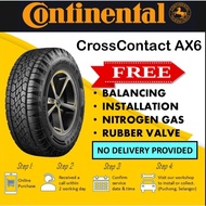 Continental Cross Contact AX6 265/60R18 265-60-R18 265/65R17 265-65-R17