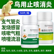 Birds Standing Medicine First Aid Kit Birds Coughing Asthma Breathing Difficult Nasal Throwing Cold 