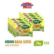 [Paket isi 10] Sedaap Mie Baked Kuah Soto