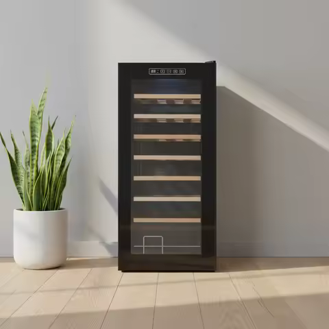 Wine Refrigerator Home Commercial 2 Bottle 93L Fridge Thermoelectric Cellar Vertical Cooler Wine Fri