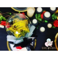 FOIL STAR BALLOON BUBBLE BALLOON BOUQUET