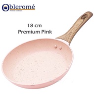 18cm Non-Stick Marble Frypan Granite Skillet | Premium Cookware | Non-stick Frying Pan/Frying Pan/Non-Stick Teflon/Marble Fryingpan