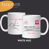I Choose You Mug Gift - Valentine Gift Mug Collection by Exquisite Giftgallaxy 11oz 350ml Ceramic Te