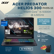 Acer Predator Helios 300 PH315-53 Intel Core i7-10750H RTX 2060 6GB 15.6" 144Hz IPS Gaming Laptop 64