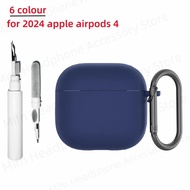 Silicone Case for 2024 Airpods 4 /Apple AirPods 4 with Active Noise Cancellation Earphone Cases with