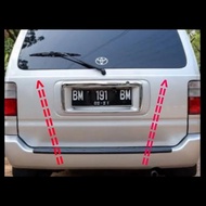 Rear trunk glass list for toyota kijang new efi Capsule 1997 to 2003 lgx lsx ssx krista 2002 2001 20