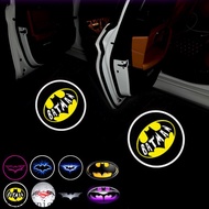 2PCS Car styling Door Light LED Logo Welcome light for Batman DC