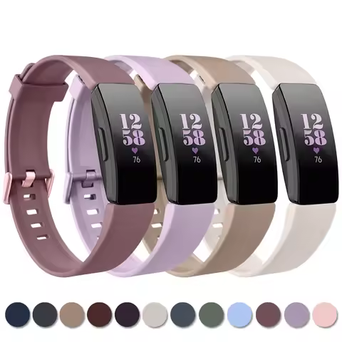 Soft TPU Watch Band For Fitbit inspire 1/inspire 2/inspire HR Strap Bracelet Wristband For Fitbit In