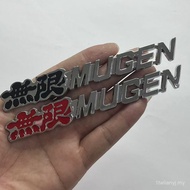 Sesuai untuk Model Jepun Pelekat Kereta Honda Mugen Civic Fit GK5 Odyssey Modified Metal Car Emblem 
