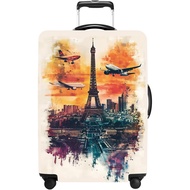 Luggage Cover Washable Suitcase Protector Anti-scratch Suitcase cover Fits 20-34 Inch Luggage (Tower
