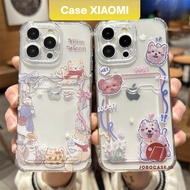 Case Xiaomi Redmi card holder cute cat 02 Redmi 13C 12C 10A 9A 9T Note 12 Pro Plus Note 11 Pro Note 